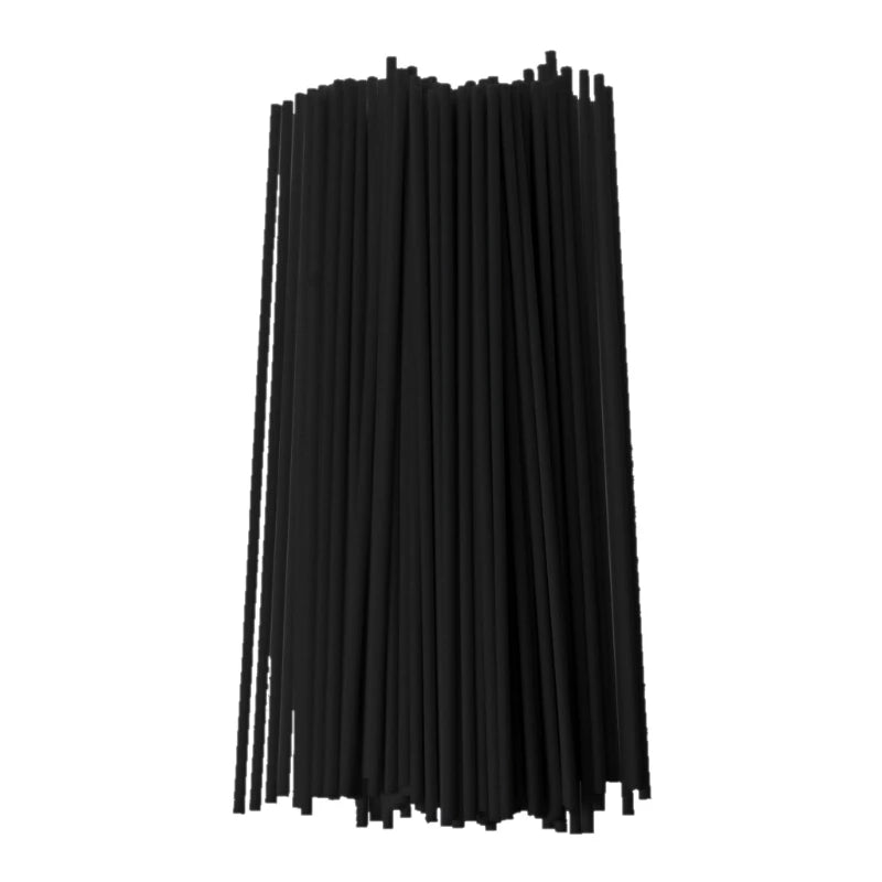 100Pcs 19cmx3mm Fiber Sticks Diffuser Aromatherapy Volatile Rod for Home Fragrance Diffuser Home Decoration