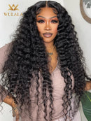 30 40 Inch Deep Wave Lace Front Wig 13x6 Hd Lace Frontal Wig 13x4 Curly Human Hair Wigs For Women Water Wave PrePlucked Lace Wig