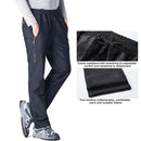 TRVLWEGO Winter Men Hiking Pants Outdoor Camping Travel Women Windproof Snow Breathable Fleece Keep Warm Trekking Trousers