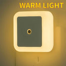 Night Light Mini Light Sensor Control 110-240V EU US UK Plug Nightlight Lamp For Children Kids Living Room Bedroom Lighting