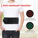 Cordless Hot Waist Belt Massager Lower Back Support Lumbar Protector Back Heated Vibration Massage Waist Brace Relief Pressure