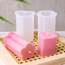 Love Flower Shape Silicone Mold DIY Handmade Multiple Height Scented Candle Setting Epoxy Mould 3D Gypsum Drop Glue Home Deco
