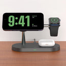 3-in-1 kabellose Ladestation für iPhone 12 13 14 15 Magsafe Ladegerät Airpods Pro Apple Watch 9 8 7 6 QI Schnellladestation