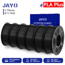 JAYO 3D Filament PLA +/PETG/PLA 1.75MM +/- 0.02MM 6Rolls Coloful Neatly Wound 3D Printing Material For 3D Printer&Pen 1.1KG/ROLL