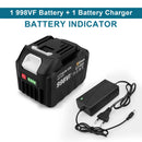 Gisam Rechargeable Battery 22500mAh 15000mAh Lithium Ion Battery 198VF 398VF 928VF Li-ion Battery For Makita 18v battery Pin