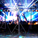 U`King Kombinationshalterung Leuchten 60W RGBW LED Par Licht DMX Gesteuertes Bühnenlicht Für DJ Disco Konzerte Hochzeit Geburtstagsfeier
