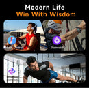 2026 GPS Smartwatch for Men 1.7 HD Screen Military Smart Watch Flashlight IP68 Waterproof 100 Sport Modes 720mAh Large Battery