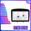 Hizpo 2Din Wirless CarPlay Android Auto Car Radio for 308 308S 408 2012 - 2020 UI7862 Headunit DSP RDS BT 4G GPS Navi 360° CAM