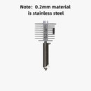 Bamboo A1 3D Printer hotend Kit For Bambu Lab 3D printer Accessories A1/A1Mini hotend 0.2mm/0.4mm/0.6mm/0.8mm Hardened steel Kit