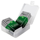 PALO 6F22 9V Ni-MH Rechargeable Battery 9 V 300mAh Batteries 9 voltage low self-discharged 9 volt battery with Smart Charger