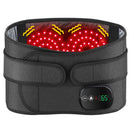 Cordless Hot Waist Belt Massager Lower Back Support Lumbar Protector Back Heated Vibration Massage Waist Brace Relief Pressure