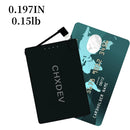 Super Slim Power Bank For iPhone 5MM Ultra Thin Charger , Portable Mini External Phone Battery Phone Power Backup In Wallet