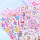 52 Teile/Set Goo Card Diy Schlüsselanhänger Goo Disc Card Spielzeug Kawaii Handbuch Material Aufkleber Nette Schüler Schreibwaren