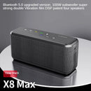 Super Power XDOBO X8 Max 100W Portable Wireless Speaker TWS Subwoofer Suporrt USB/TF/AUX 20000mAh Four-cell Power Bank Function