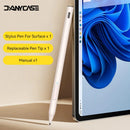 Aktiver Eingabestift für Microsoft Surface Pro X Pro8 Pro7 Pro6 Pro5 Pro4 Pro3 Go 1/2/3 BOOK Tablet Touchscreen-Stift für ASUS HP