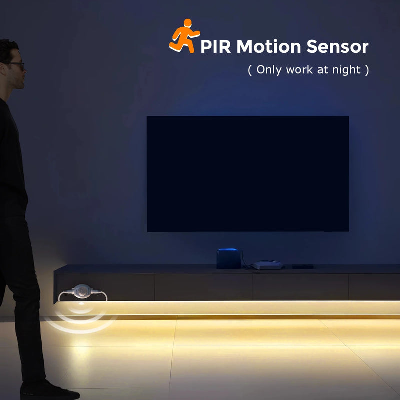 5-24V DC LED Strip Light Motion Sensor Switch LED PIR Infrared Detector Adjustable Timer Delay IR Infrared Induction Switch