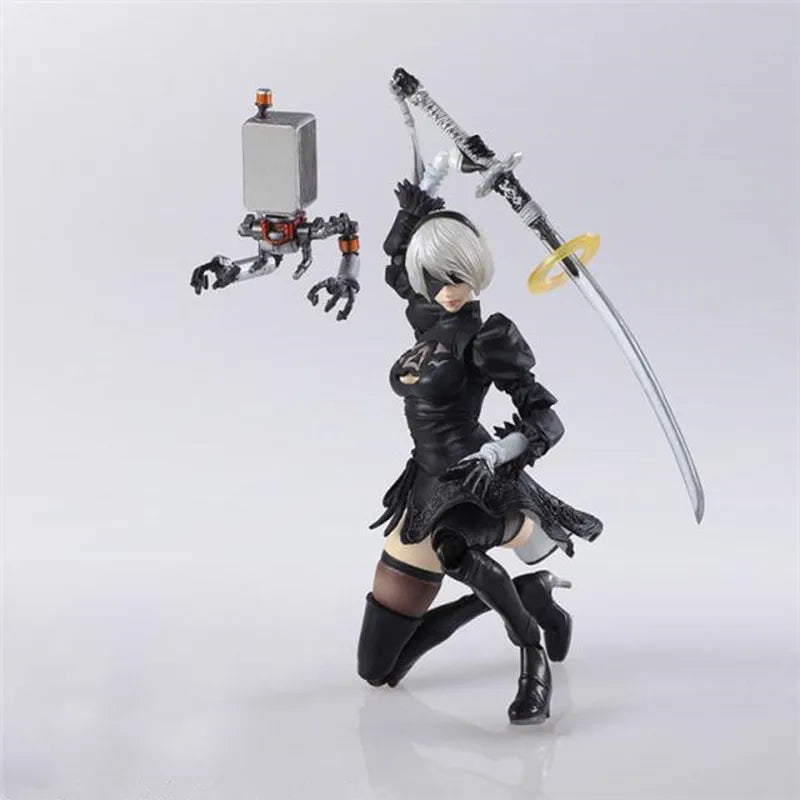 Nier Automata YoRHa No.2 Type B 2B Action Figure Anime Figuras Toys Machine Lifeform Figurine Collection Model Gift for Children