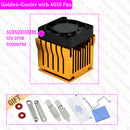 1 Piece Heatsinks DIY North Bridge Heat sink Cooler with 40mm Fan 12V 40x40x10mm 40x40x20mm Cooling Fan