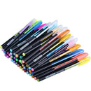 12 24 36 48Colors Gel Pens Set Glitter Gel Pen For Adult Coloring Book Journals Drawing Doodling Kids Sketching Painting Drawing