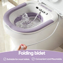 Faltbares Toiletten-Sitzbad für Schwangere, spezielles Waschbecken, Badewanne zum Einweichen für Schwangere, Hämorrhoiden-Patientenpflegebecken