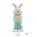 Easter Outdoor Party Games for Family Bunny Potato Sack Race Jumping Bags Kids Easter Egg Spoon Race Eggs Hunt Games Party Favor