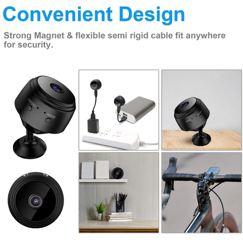 Mini Wireless Network Camera A9 HD 1080p WiFi Camera Wireless Night Version Voice Mini Camcorders Smart Home Video Surveillance