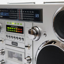 The Brooklyn | GPO Retro Boombox — Cassette, CD, Bluetooth, FM Radio