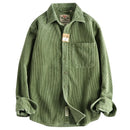 The Corduroy Archive | Men's Cotton Corduroy Long-Sleeve Overshirt