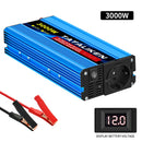 1000W-10000W Inverter 12V/24V 220V Pure Sine Wave Converter Solar Inverters With LED EU Socket