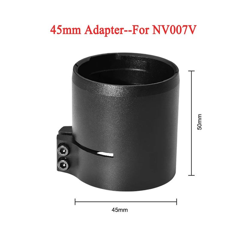 PARD 007 Series Adapter 45mm 48mm Adapters For NV007SP-LRF Quick Release For FD/FT Aluminium sleeve