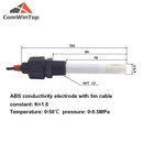 Water EC transmitter EC sensor TDS conductivity sensor module 4-20ma 0-5V 0-10V RS485 output analog output voltage