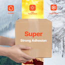 SucceBuy 6/24 Rolls 7.6CM 70M High Viscosity Clear Adhesive Tape Transparent Packaging Tape for Office Wrapping Express Packing