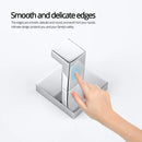 Bagnolux Towel Hooks Robe Hook Coat Hook Stainless Steel Heavy Duty Square Hooks Wall Mounted for Bathroom Kitchen Bedroom