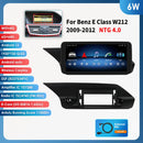 4G Carplay Android 13 Auto Car radio For Mercedes Benz W212 E-Class NTG 4.0 4.5 5.0 E200 E230 E260 E300 S212 Multimedia player