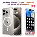 Für Magsafe Magnetische Hülle Für Iphone 15 Pro Max 14 Tpu Handyhüllen Für Iphone 15 Plus 15pro 14pro 13 Mini 12 Schutzhüllen