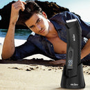 Sejoy T8S Body Hair Trimmer for Men Ball Trimmer for Groin Pubic Replaceable Ceramic Blade Electric Shaver IPX7 Waterproof