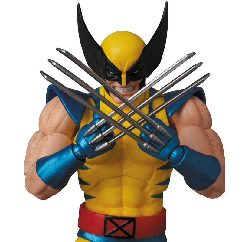 Original MAFEX No.096 MAFEX WOLVERINE COMIC Ver. X-MEN In Stock Anime Collection Action Figures Model Toys