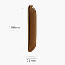 Pu Leather Pencil Storage Bag Book Notebook Elastic Rubber Band Pen Clip Portable Office Meeting Laptop Pen Holder