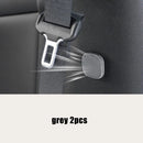 Suede Magnetic Suction Car Seat Belt Fixing Clips Auto Belt Holder Stabilizer Fastener Adjustable Clip Seatbelt Stopper