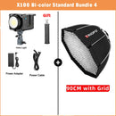 The Chroma Forge | 100W Bi-Colour RGB LED Video Light with Bowens Mount
