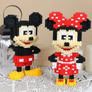 Disney 1500pcs Mickey Mouse Blocks Toy Small Particle Mini Diamond Puzzle Building Blocks Toy for Children As A Gift for Adults