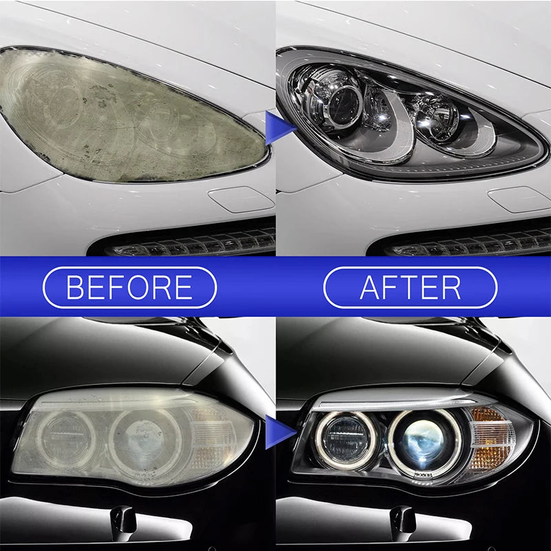 Car Light Restorative Liquid Removing Oxidation Dirt Portable Headlight Repair Polish Liquid for Car Headlight Restoration