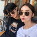 2024 New Vintage Women's Sunglasses  Fashion Trendy Small Round Frame Driving Eyewear очки солнечные женские