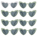 Hen Night Love Sunglasses Women's Bachelor Party Decoration Supplies Heart Shaped Glasses Bridal Shower Wedding Bridesmaid Gifts