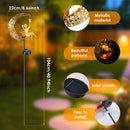 The Moonlit Garden | Solar Crackle-Glass Stake Lights for Pathways & Borders