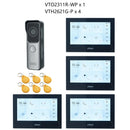 Dahua IP Video Intercom KIT,VTO2311R-WP & VTH2621GW-P / VTH2621G-P, support P2P cloud phone app, RFID Card Unlock