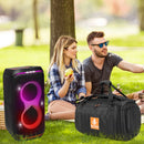 Speaker Carrying Backpack Drop-Proof Portable Speaker Carry Tote Bag Backpack Shockproof Carrying Case for JBL Partybox Club 120