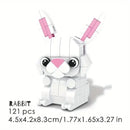 Cute Animal Assembly Building Blocks Set Small Particle Bricks Collection Fun Decoration Educational Holiday Gifts For Childrens