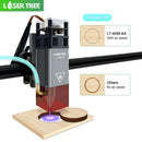 LASER TREE 5W Laser Module with Assist Laser 450nm Blue Laser Head for DIY Laser Wood CNC Cutter Engraving Tool Head and Accesso