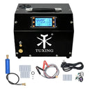 TUXING 4500psi PCP Air Compressor 300bar LCD Display Digital Control Compressor Built-in Power Adapter for Rifle Scuba Diving